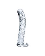Icicles number 60 hand blown glass massager