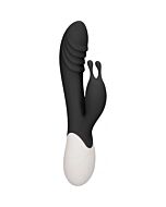 Ignite - rechargeable heating g-spot rabbit vibrator  - black