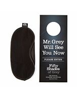 Fifty shades of grey over the bed cross restrain