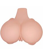 Crazy bull - realistic butt doggy style double tunnel