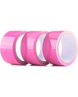 Bondage tape, 3 pack pink