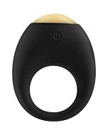 Eclipse vibrating cock ring black