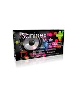 Saninex condoms music dotted 12 units
