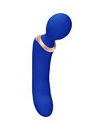Multi-purpose vibrator - charm - blue