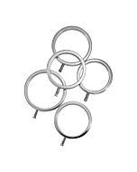 Solid metal cock ring set - 5 sizes