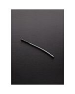 Single end dilator 5mm brushed steel