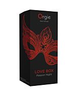 Orgie love box passion night kissable gel warming effect for clit