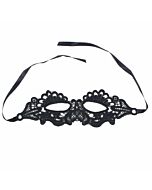 Queen lingerie black mask one size