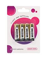 4 pack aaa batteries