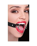 Black Leather XL Ball Gag