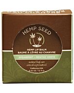 Earthly body spearmint  lip balm pot