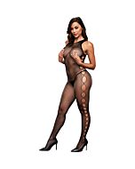 Open side sleeveless bodystocking