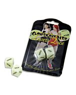Glow in the dark lovers dice