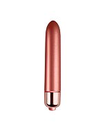 Rocks-off vibrating bullet touch of velvet peach blossom