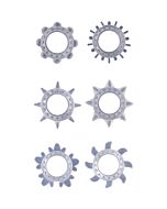 Cg cock ring set - transparent