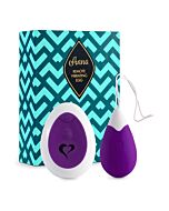 Feelztoys - anna vibrating egg remote deep purple