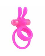 Screaming or ohare pink rabbit double ring