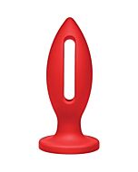 Lube luge plug 6 inch red