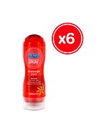 Durex play massage sens 200 ml x 6 uds