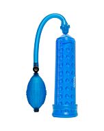 Power massage pump w. sleeve blue