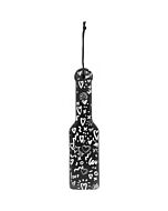 Printed paddle - love street art fasion - black