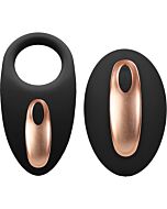 Dual vibrating toy poise black