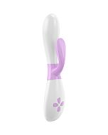 White/Pink Snow Bunny Rabbit Vibrator