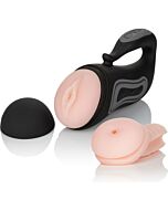 Rechargeable grip-n-stroke