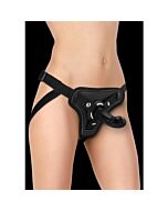 Ouch! adjustable 5 strap-on set - black