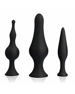 Spirit training anal plugs black