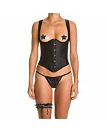 Underbust cathy negro