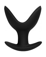 Butt plug - split 3 - 3 inch - black