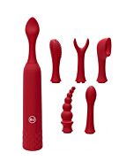 Iquiver - 7 piece set - red velvet