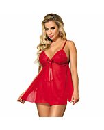 Red Bow Babydoll