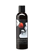 Earthly body strawberry edible massage oil