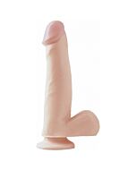 Basix rubber works suction cup 19 cm dong flesh