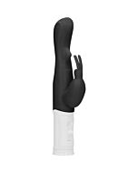Rotating rabbit vibrator - black