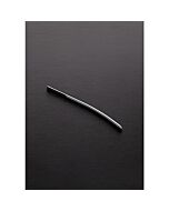 Single end dilator 6mm brushed steel