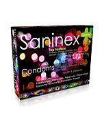 Saninex condoms top fashion dotted 144 units