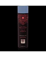 Shiatsu massage oil masculine - amber & eucalyptus oil 100ml