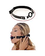 Fetish fantasy open mouth gag