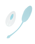 Vibrant Blue Textured Egg