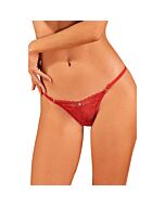 LaceLove Red Seductive Thong