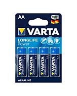 Varta Longlife AA Batteries 4 Pack