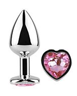 Fuchsia Heart Plug: Seduction in Metal