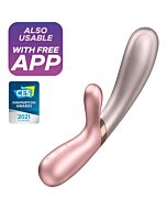 Hot Lover Rose & Beige Vibrator