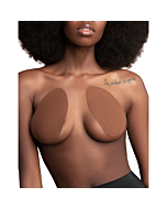 ByeBra Satin Enhances Breasts
