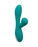 Caribbean Glow - Blue Vibrating Suction Cup