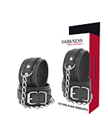 Dark Leather Handcuffs