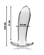 Nebulous Clear Crystal Plug